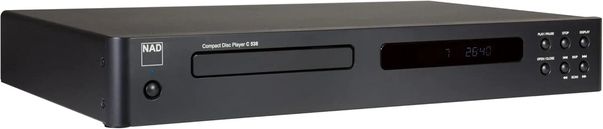 CD player - Wolfson 24-bit digital-to-analog converter, supporting CD-R/CD-RW playback, with optical disc/sync interface functions.