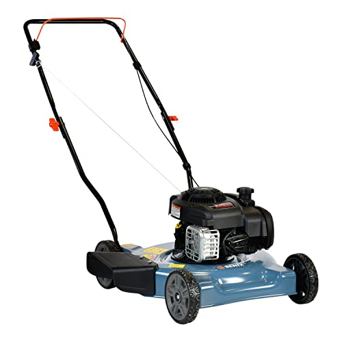 Gas Lawn Mower, 20-Inch, 125 cc 4-Cycle Engine, Push Lawnmower