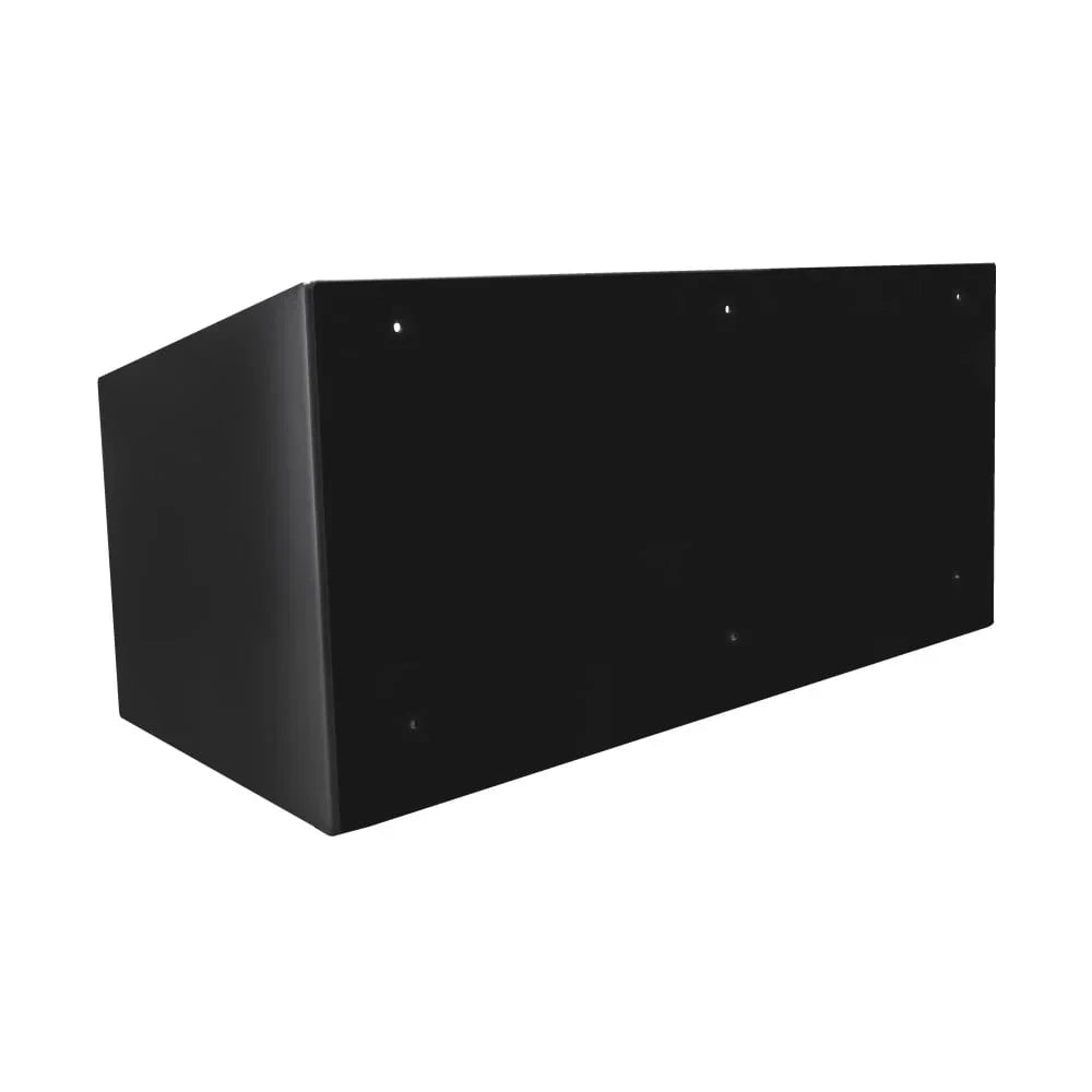 Extreme Max Dual Fuel Jug Holder -- Aluminum Design for Two 5 Gallon Jugs, Black Storage Organizer for Trailers & Garages
