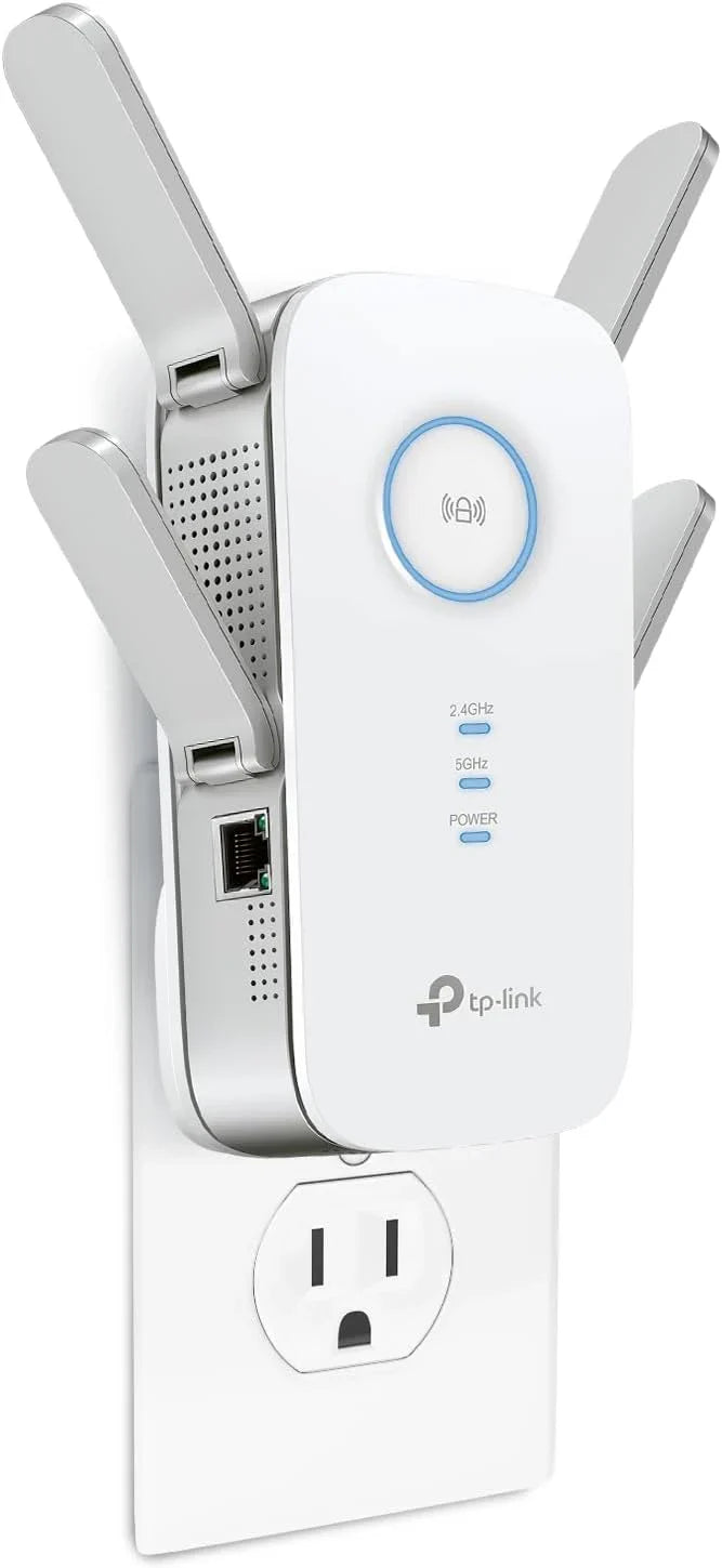 WiFi 7 booster and WiFi booster (RE655BE) - 11Gbps ultra-fast WiFi with three frequency bands, 2.5G multiple gigabit ports, MLO for seamless roaming, 320MHz channel, 4K-QAM technology