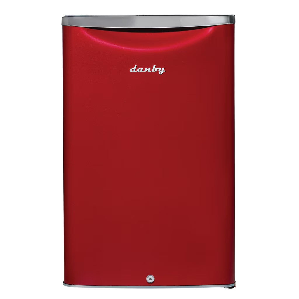 Danby 4.4 cu. ft. Retro Compact Fridge in Iridium Silver (DAR044A6DDB)