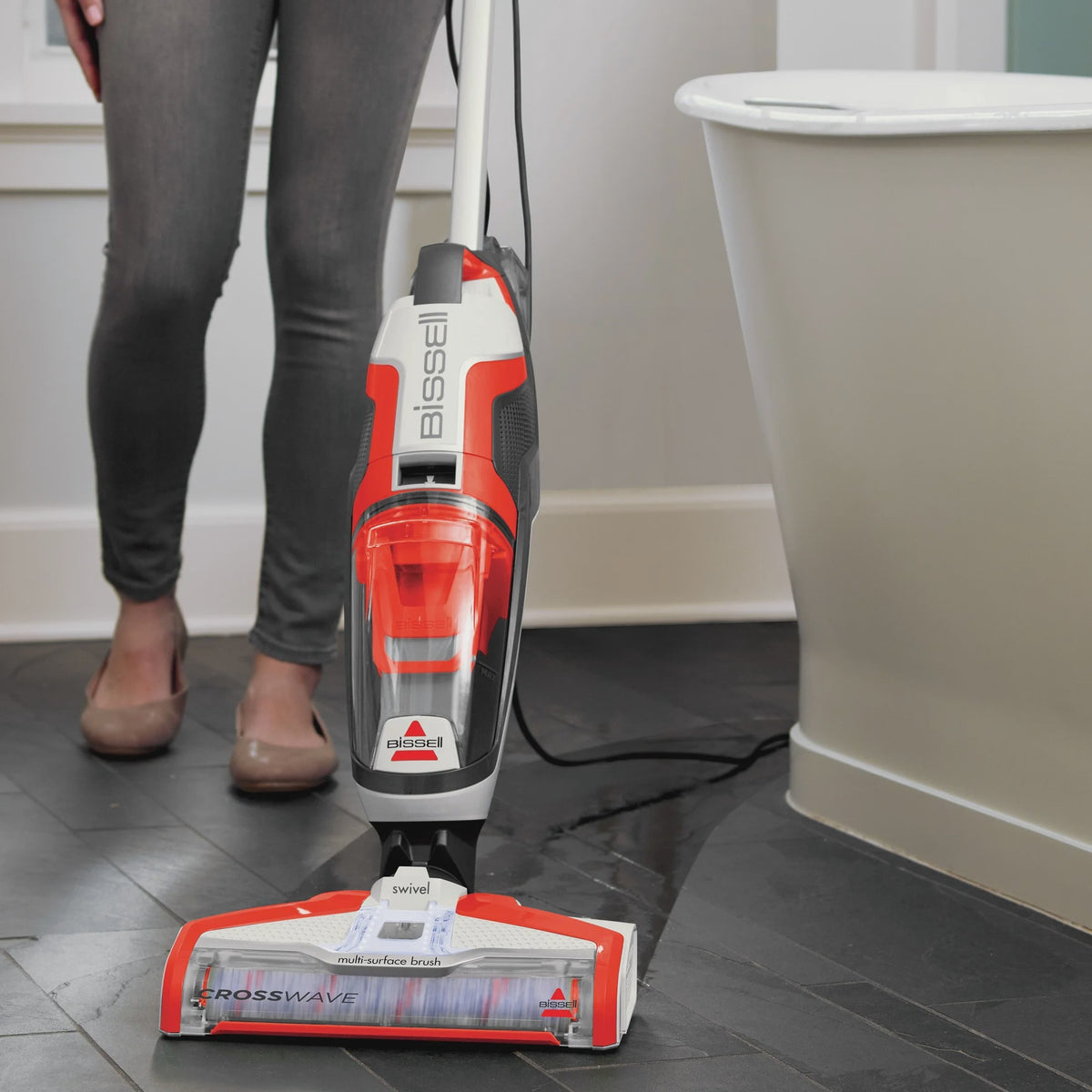 BISSELL CrossWave Hard Floor Cleaner Wet Dry Vacuum 1785M - Refurbished