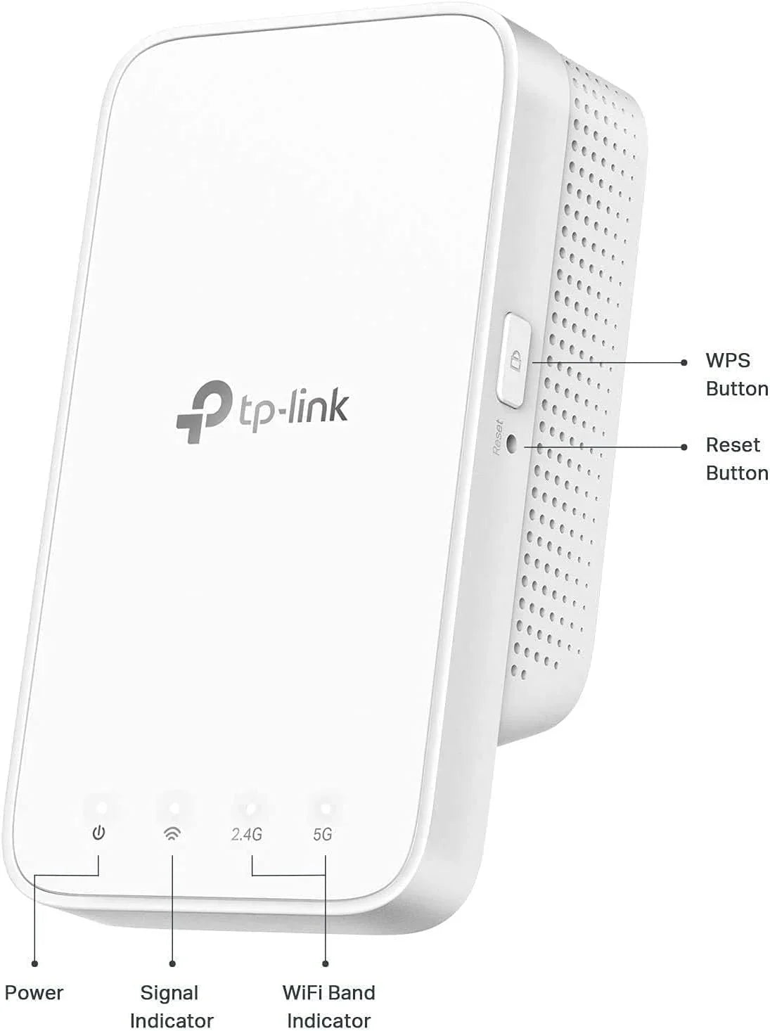 WiFi 7 booster and WiFi booster (RE655BE) - 11Gbps ultra-fast WiFi with three frequency bands, 2.5G multiple gigabit ports, MLO for seamless roaming, 320MHz channel, 4K-QAM technology