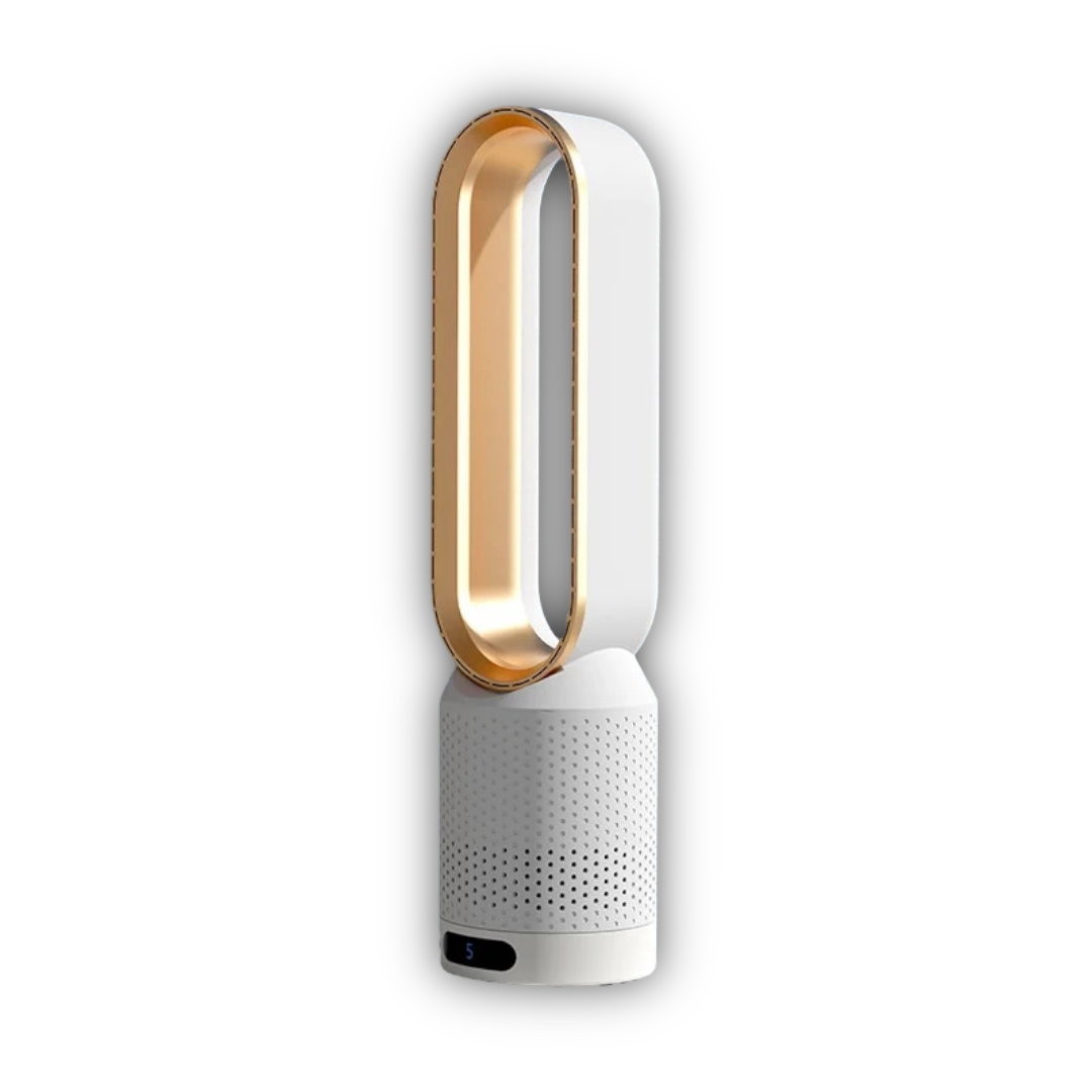 Bladeless Air Cooler – 3-in-1 Fan with Oscillation & Touch Control