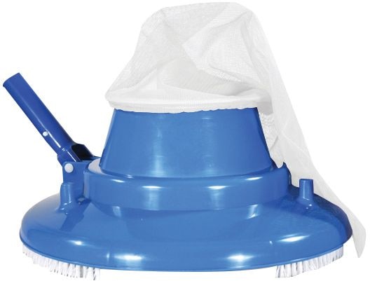 Aquarius Pool Leaf Skimmer with Roller Wheels & Brushes, Garden Hose attachment