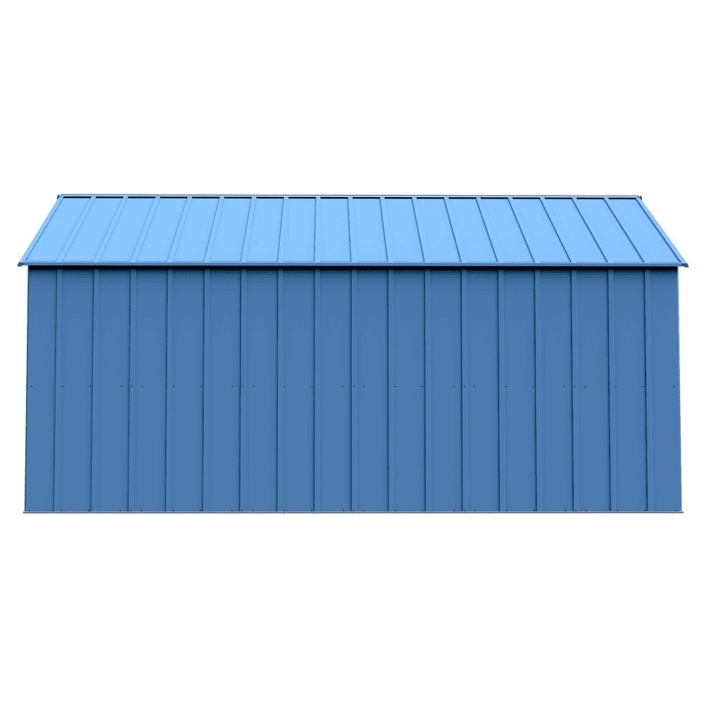 Arrow Classic 12x14-ft Blue Grey Corrosion-Resistant Steel Shed