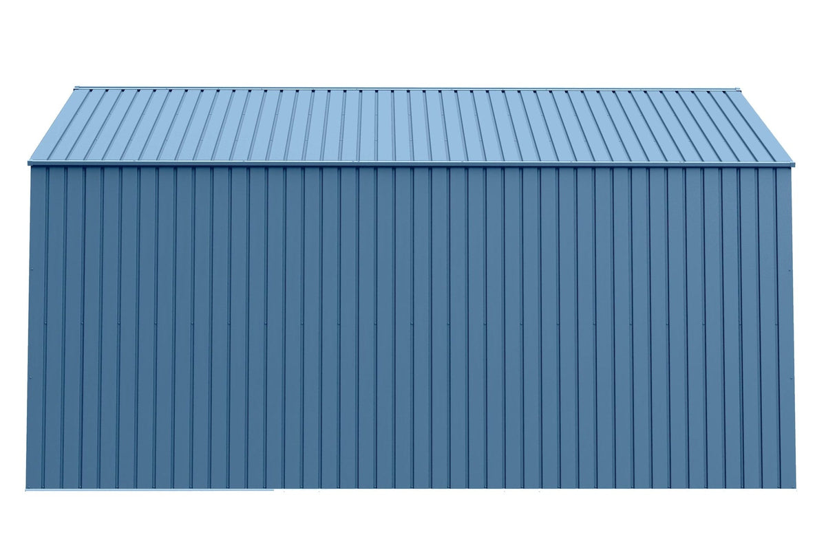 Arrow Elite 12x14-ft Blue Grey Corrosion-Resistant Steel Shed