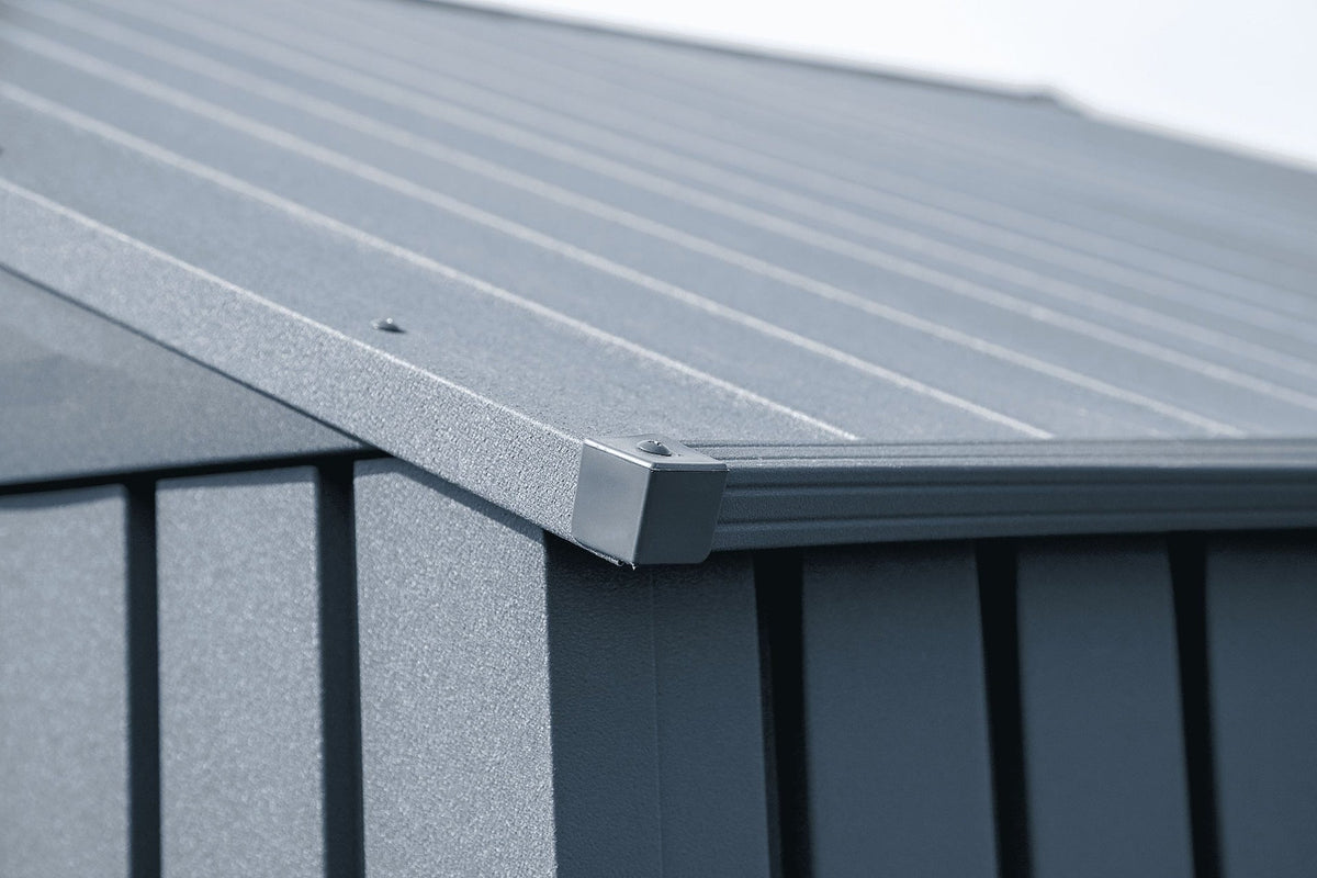 Arrow Elite 12x16-ft Anthracite Corrosion-Resistant Steel Storage Shed