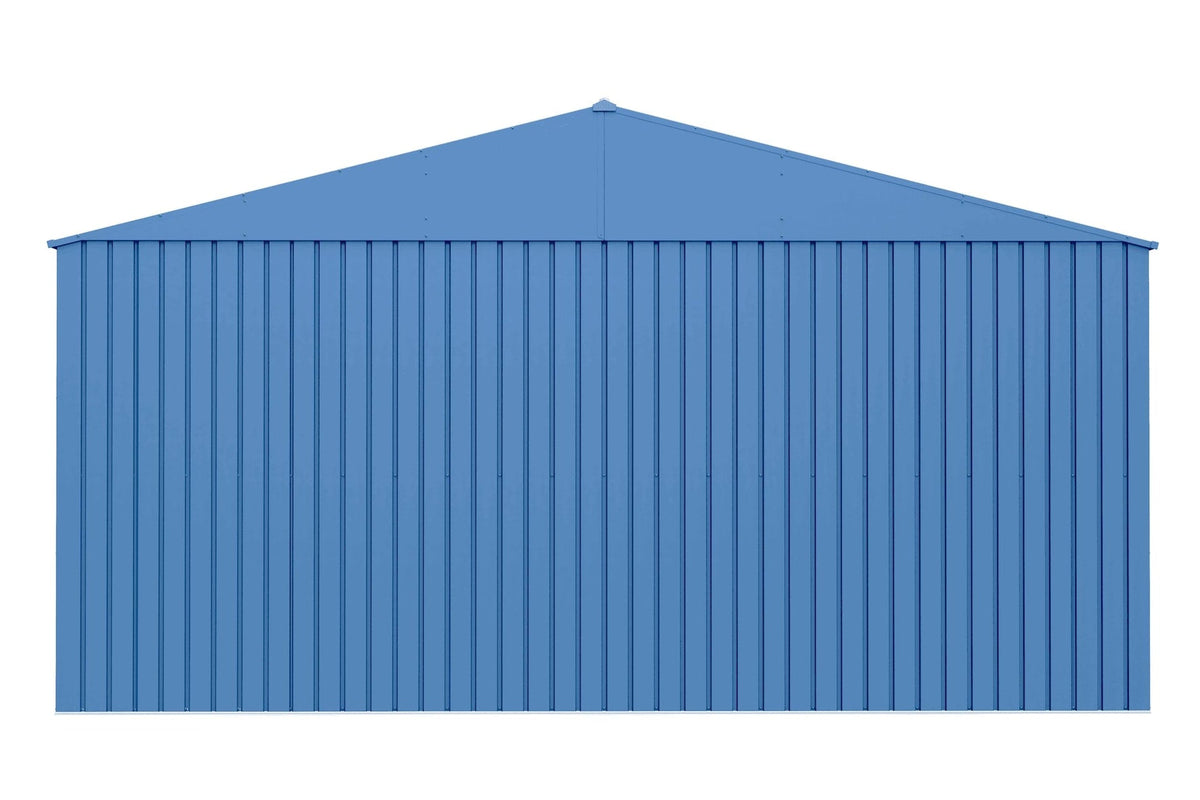 Arrow Elite 14x14-ft Corrosion-Resistant Blue Grey Steel Shed