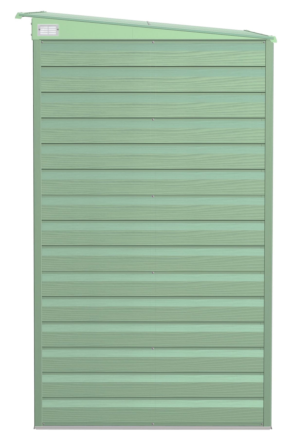 Arrow Select Galvanized Steel Storage Shed, Sage Green, 8-ft x 4-ft