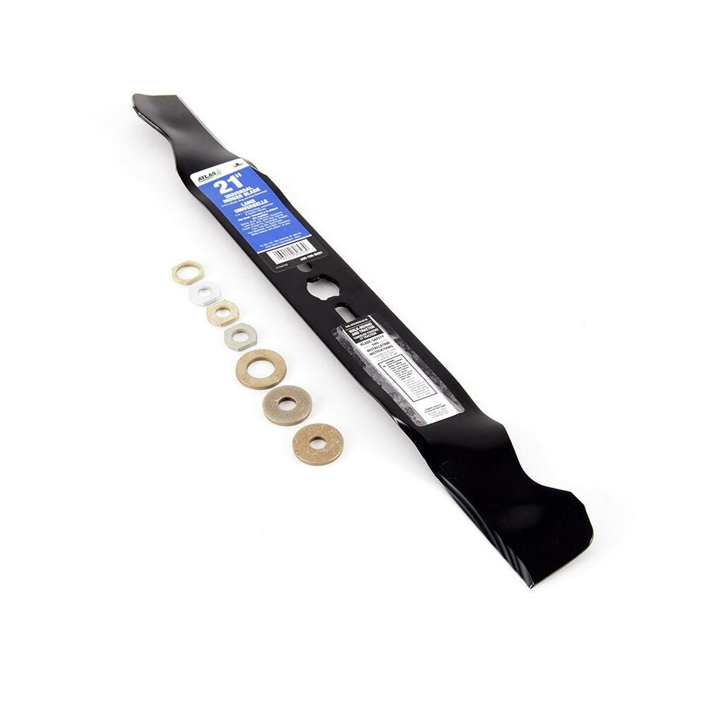 Atlas Universal 3-in-1 Lawn Mower Blade, 21-in, Fits Most Lawn Mowers with a 21-in Deck