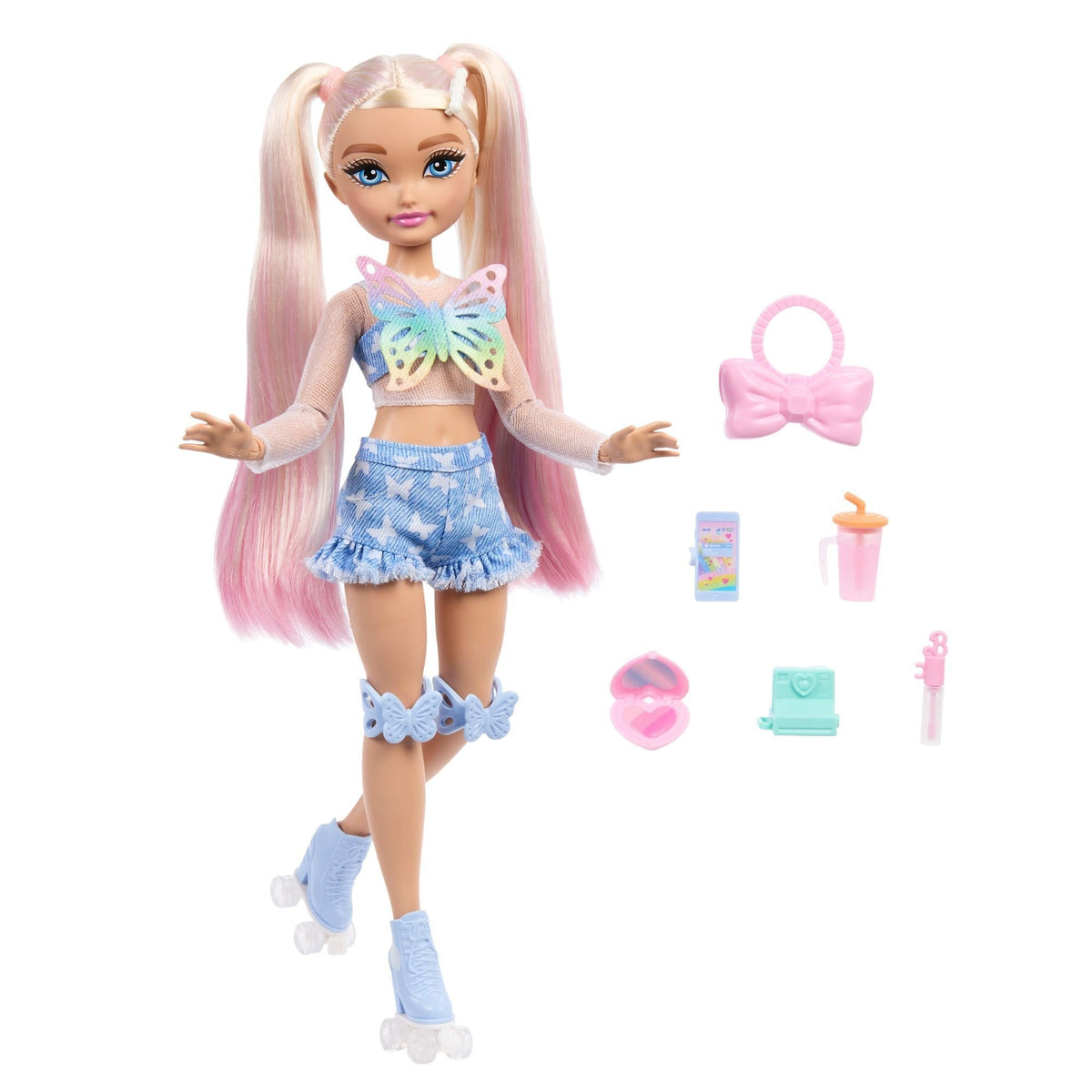 Dream Besties Skate Party Core Fashion Doll for Ages 4+, Assorted Styles