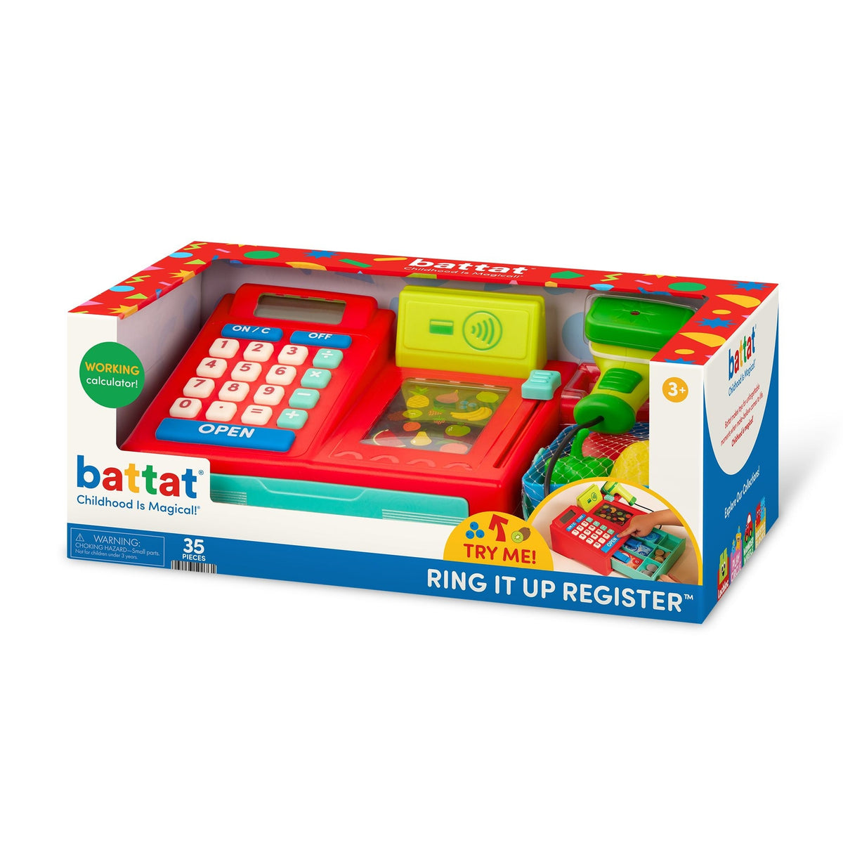 Ring It Up Interactive Cash Register Set, 35-pc