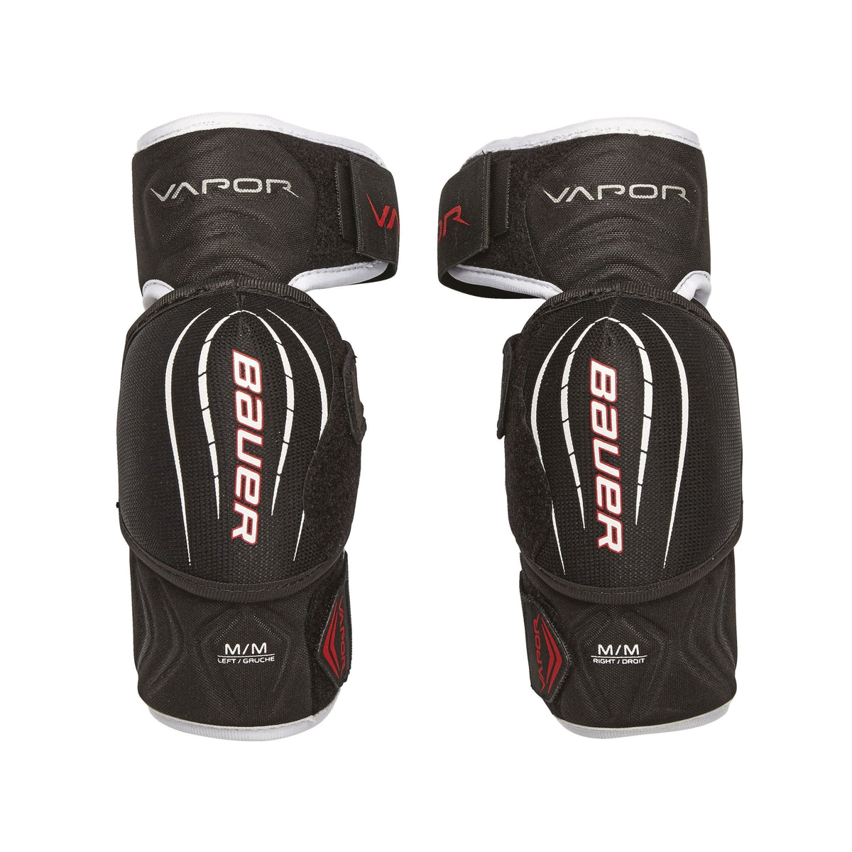 Vapor X Pro Lite Junior Hockey Lightweight Elbow Pads, Black & Red