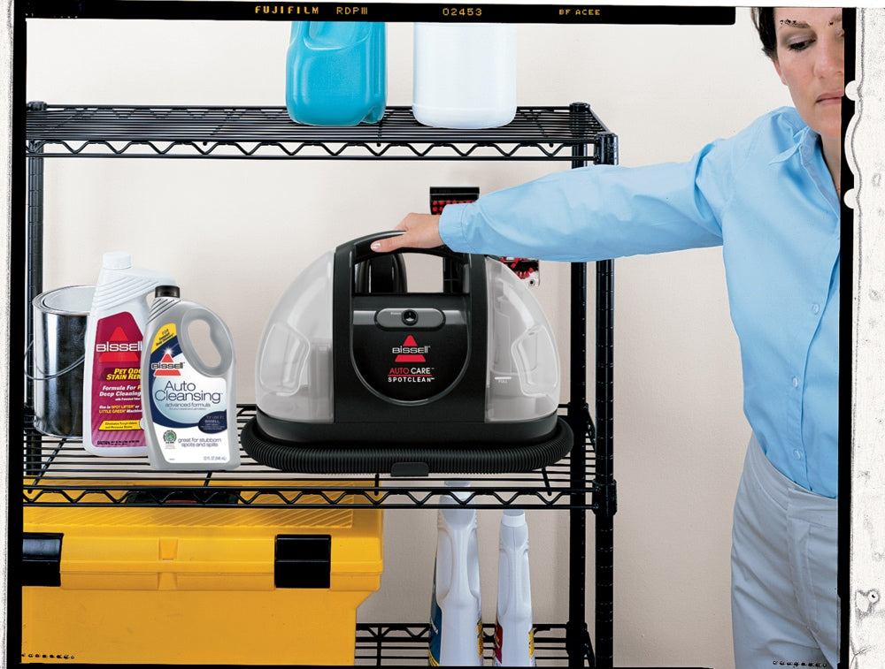Bissell 1400P Auto Care Spotclean Multi-Purpose Portable Carpet Cleaner Hand Vacuum