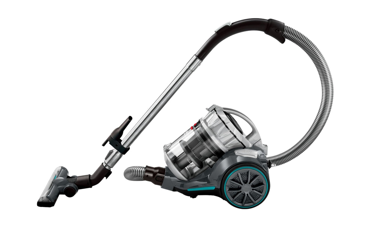 BISSELL CleanView Plus Multi-Cyclonic Lightweight Bagless Corded Canister Vacuum Cleaner, Silver