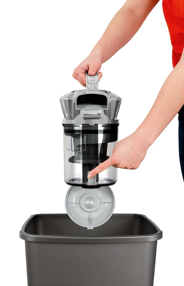 BISSELL CleanView Plus Multi-Cyclonic Lightweight Bagless Corded Canister Vacuum Cleaner, Silver