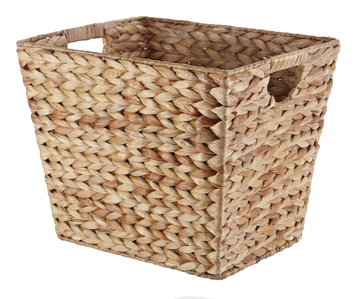 CANVAS Emery Rectangular Hand Woven Storage Basket, 14.57 x 12 x 12-in