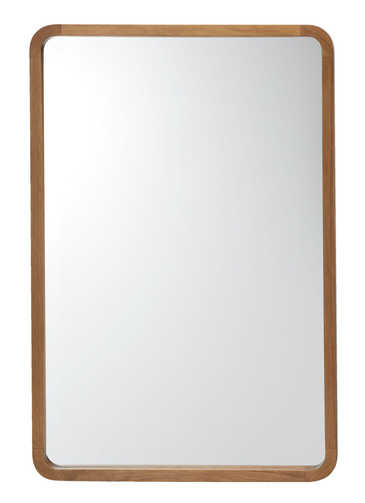 CANVAS Springside Pearwood Rectangular Wall Mirror, Brown, 24 x 36-in