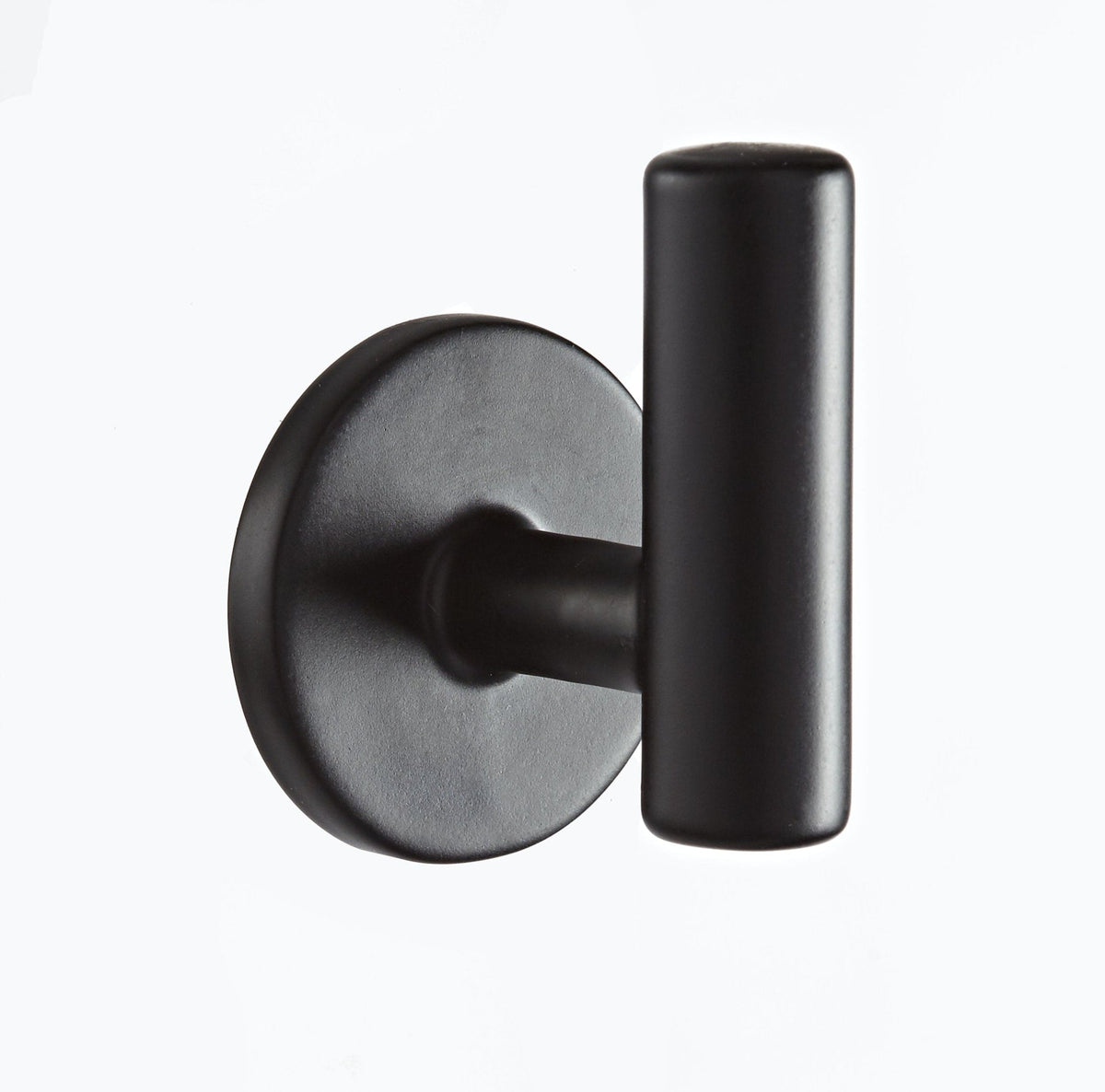 CANVAS Stainless Steel Single Post Hooks, Black, 2-pk