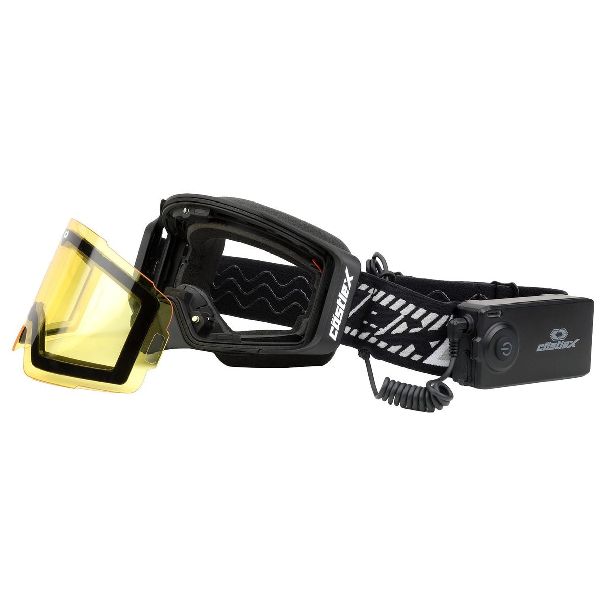 Heated Goggle Replacement Shield, Yellow