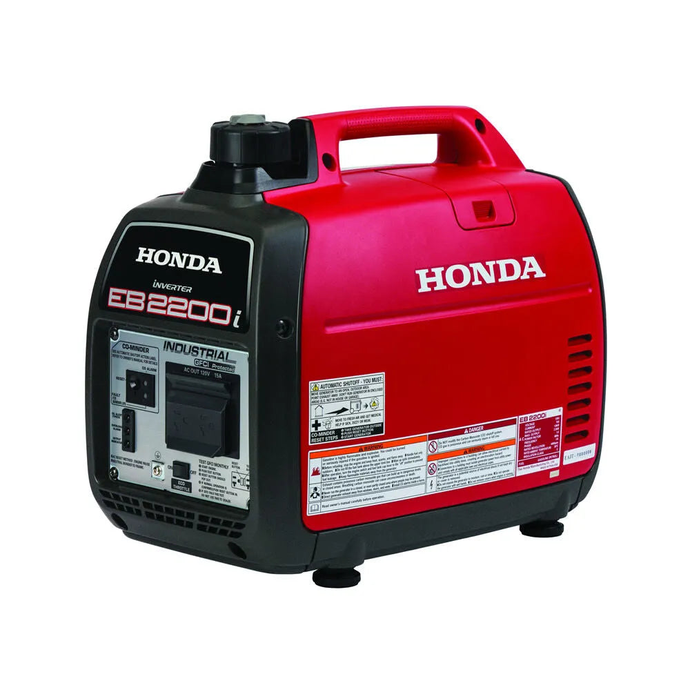 Industrial Generator Gas 121cc 2200W with CO Minder EB2200ITAN from