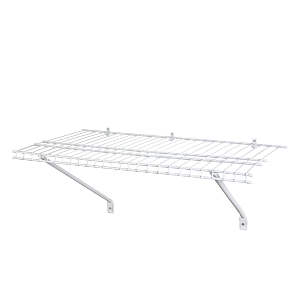 Linen Wall Shelf Kit/Wire Closet Shelving, Assorted Sizes