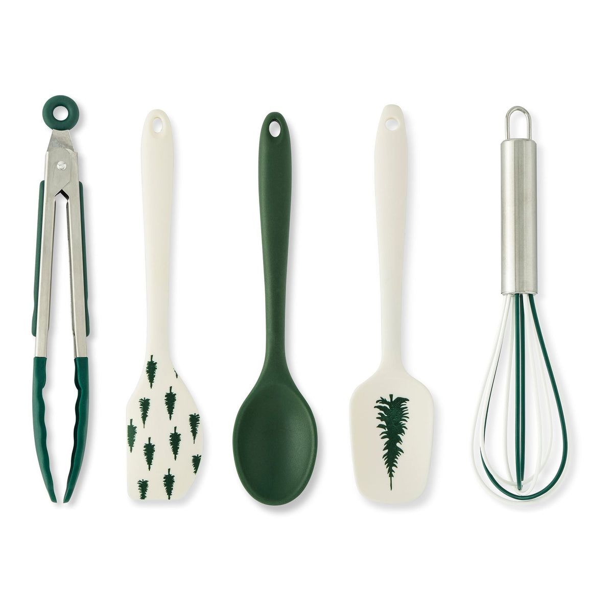 Evergreen Stain-Resistant Mini Utensils Set, 5-pc