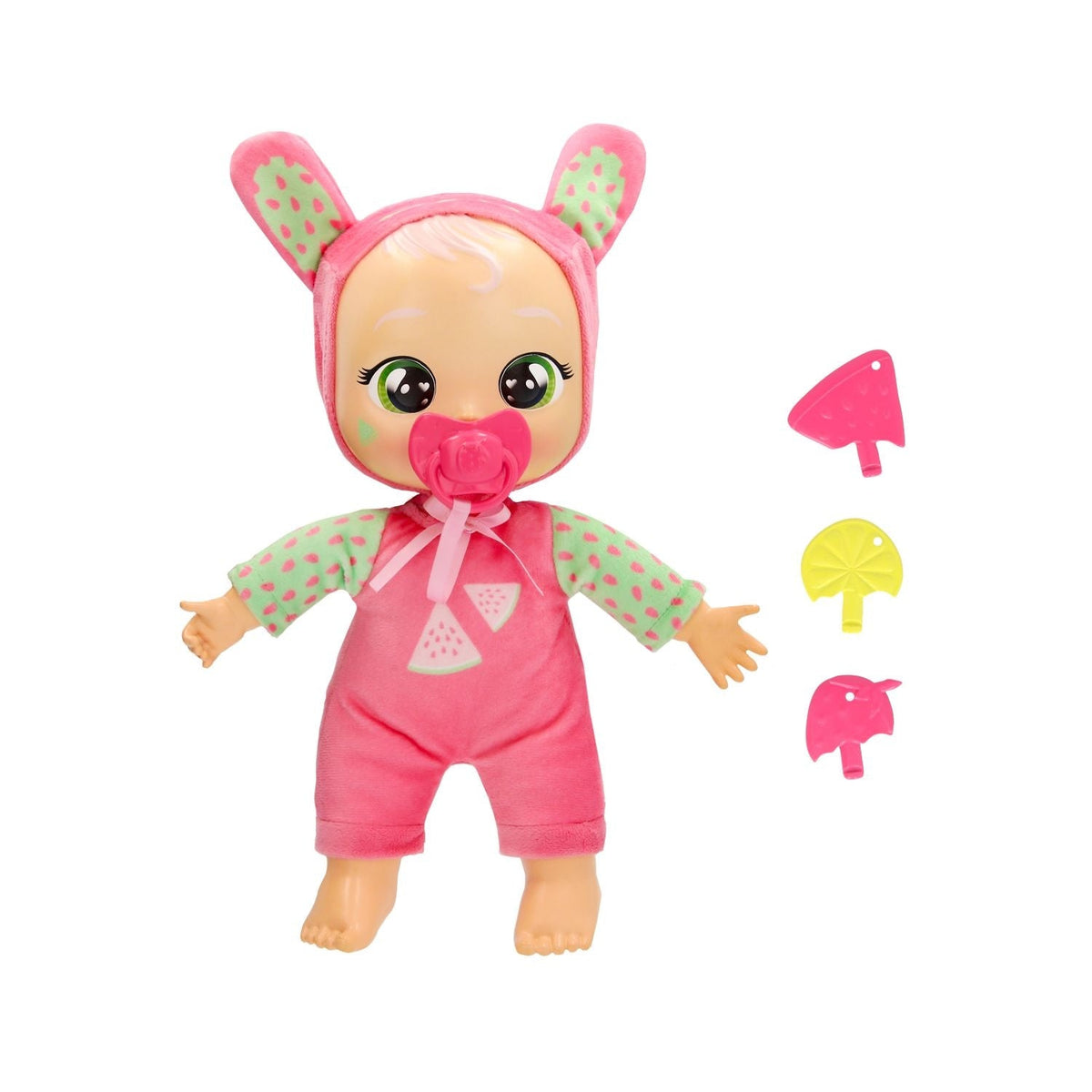 Cry Babies MealTime 9-in Julie & Mindy Interactive Feeding Baby Doll for Ages 18m+
