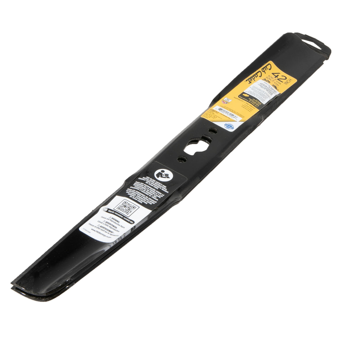 Replacement High-Lift S-Blade Set, Fits 2022 & After Models, Black, 42-in, 2-pk