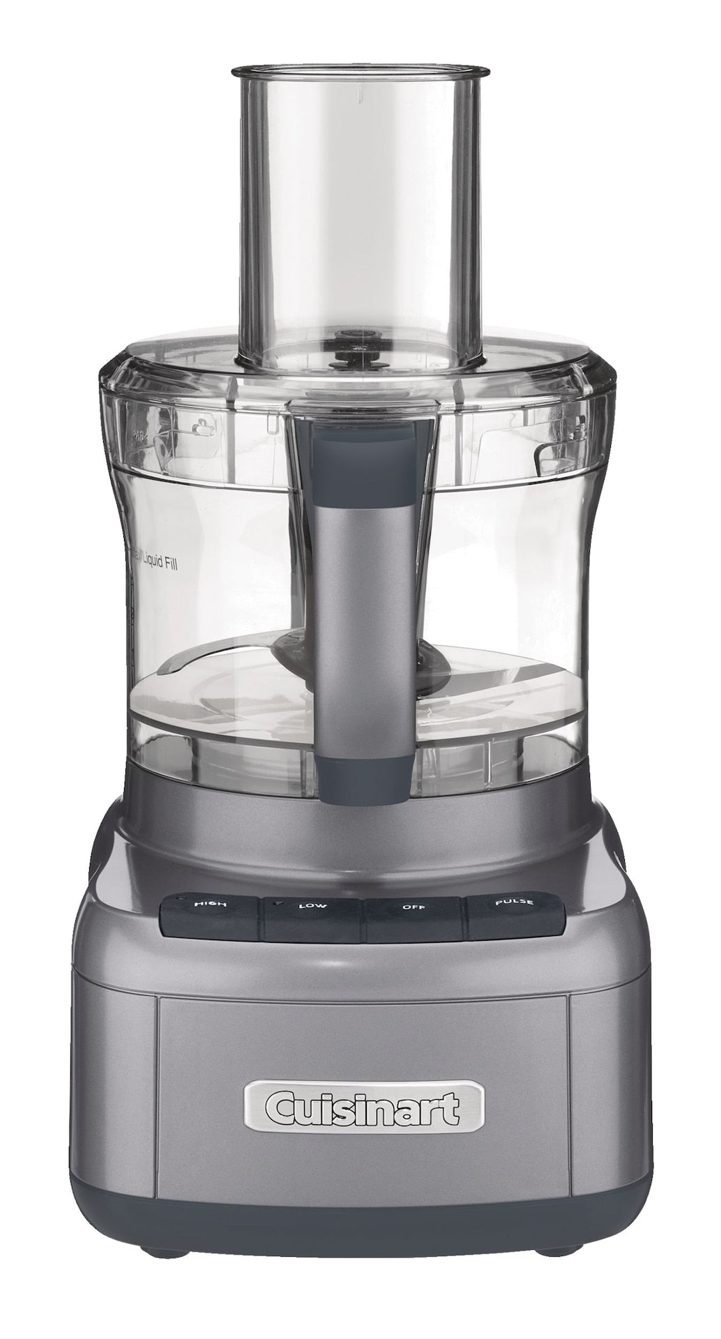 Elemental Food Processor with Dishwasher Safe Parts, BPA-Free, Silver, 8 Cups