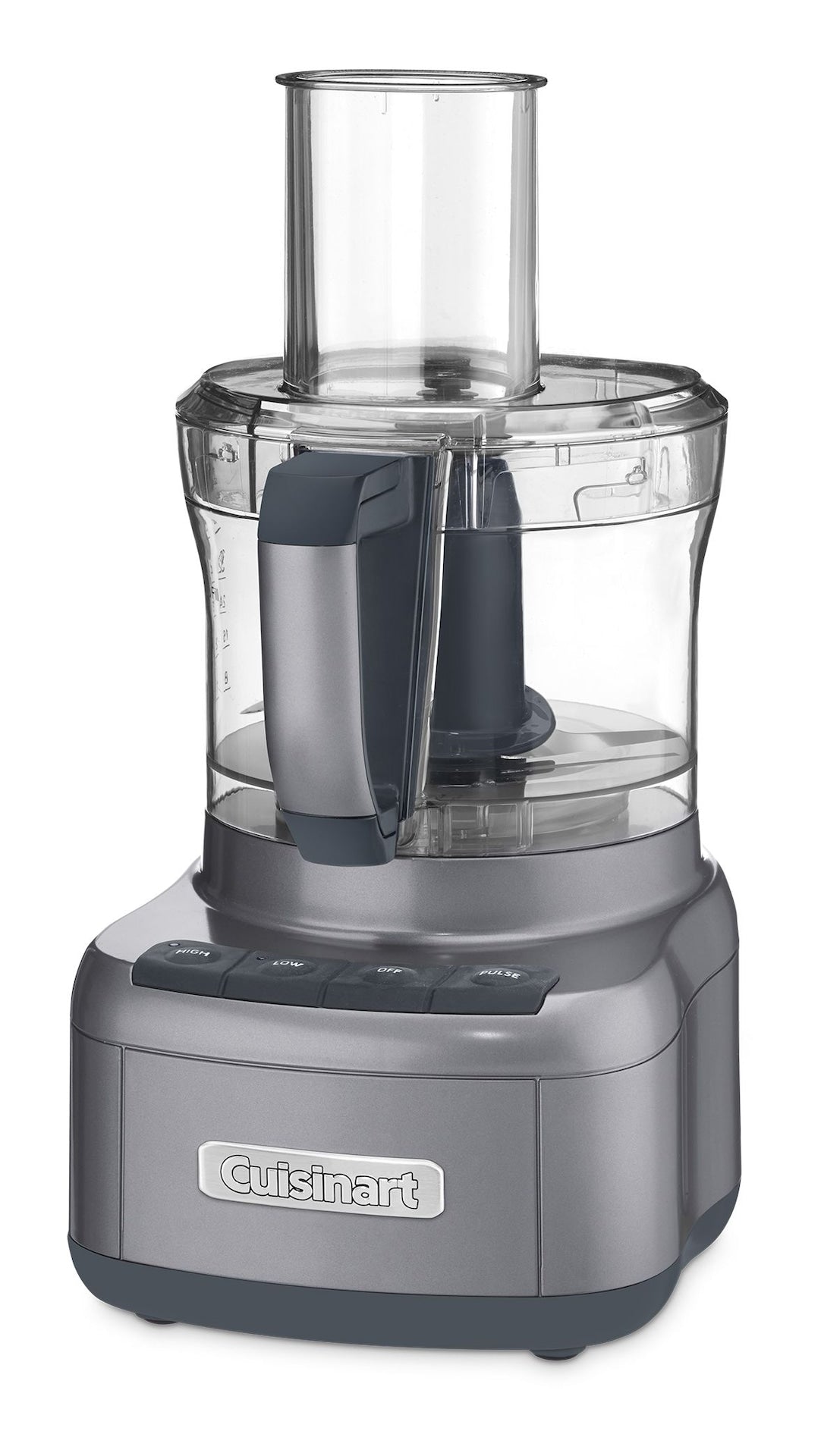 Elemental Food Processor with Dishwasher Safe Parts, BPA-Free, Silver, 8 Cups