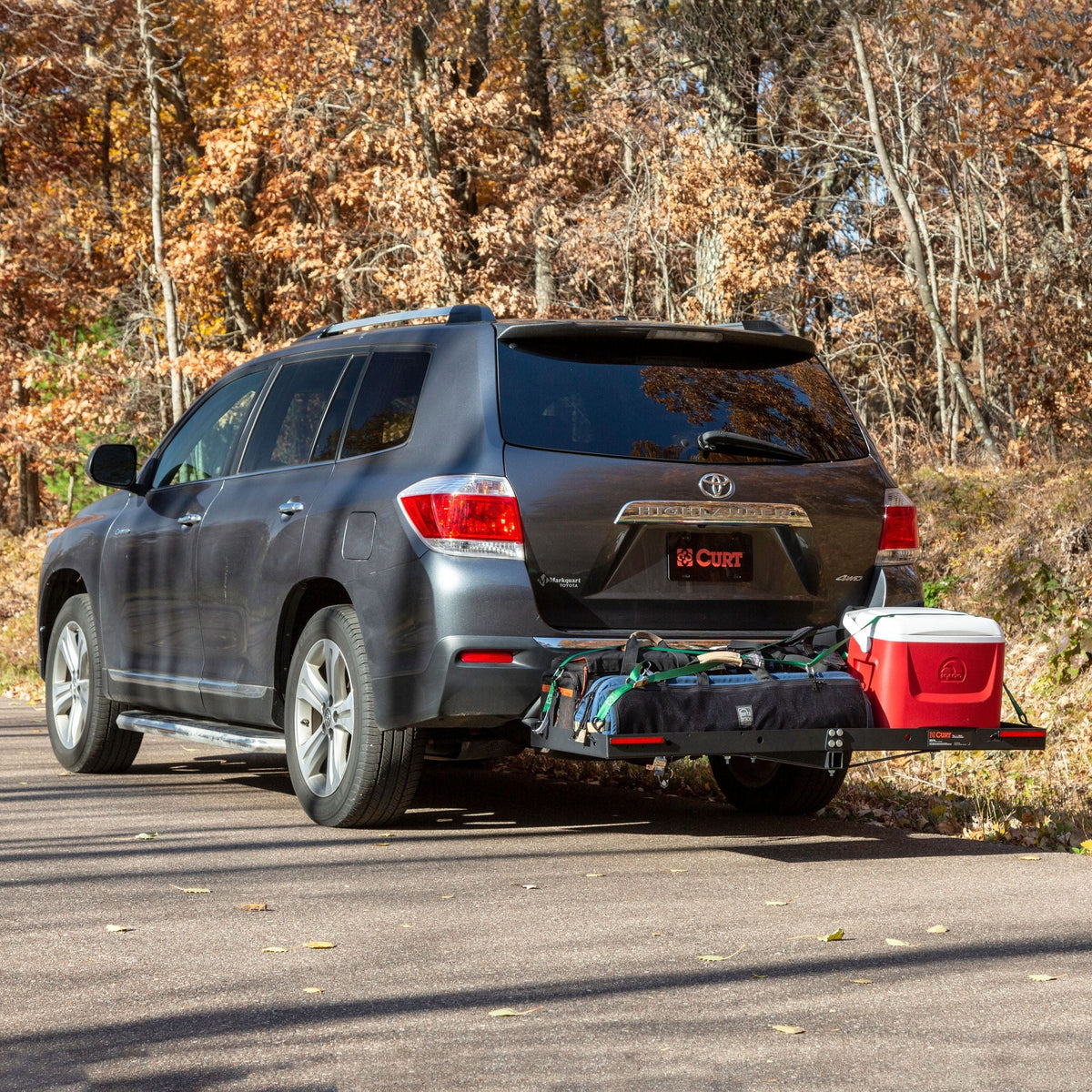 18110 Steel Tray-Style Cargo Carrier, 48 x 20-in, 300-lb