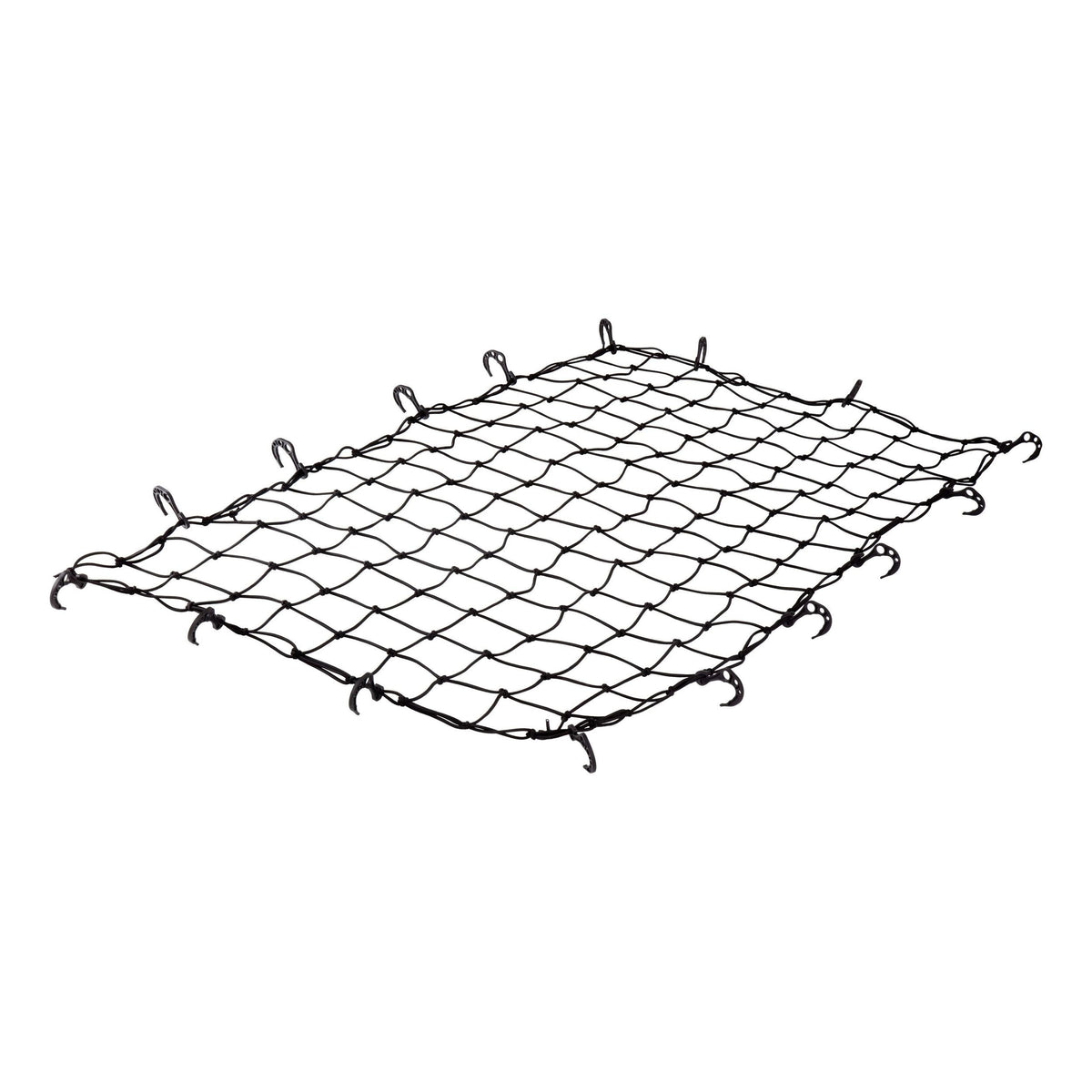 18219 Elastic Cargo Net with Hooks for Extended Roof Basket, 64 x 36-in