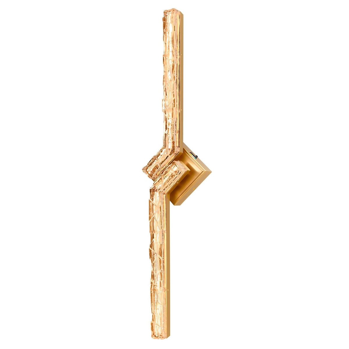 Contour Integrated LED 33in Brass Vanity Light