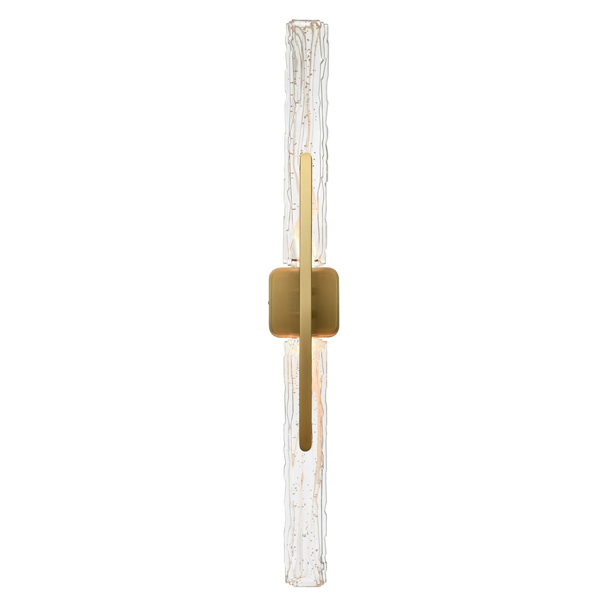 Curva Integrated LED 36in Brass Vanity Light