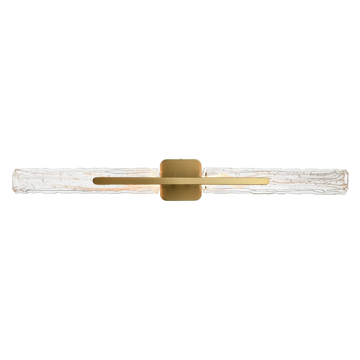Curva Integrated LED 36in Brass Vanity Light