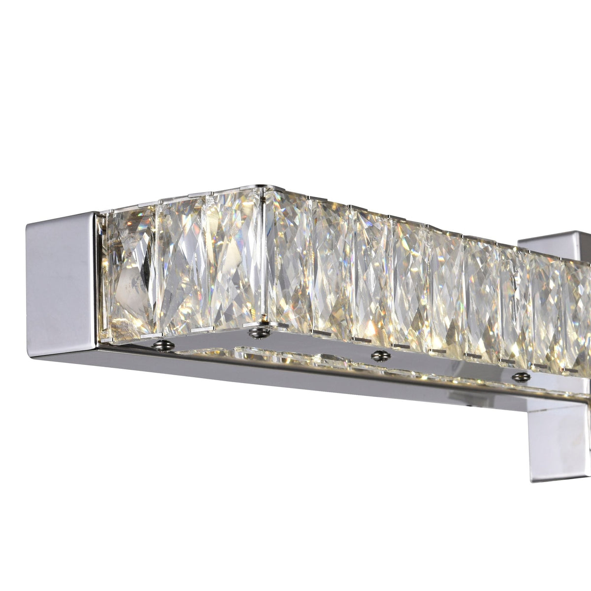Milan LED Vanity Light, Chrome, 32-in