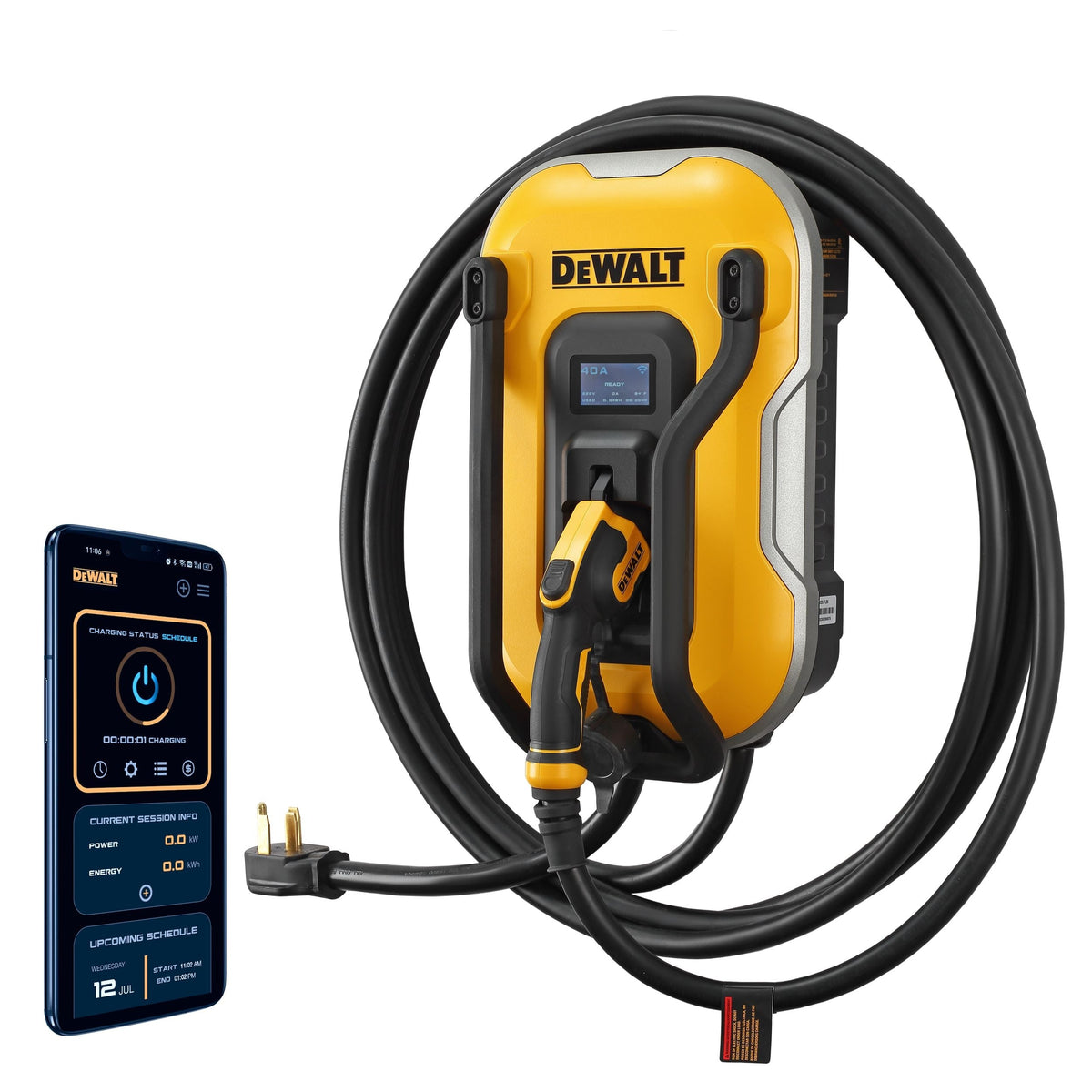 40A Wi-Fi Level 2 NEMA 14-50 J1772 EV Charger