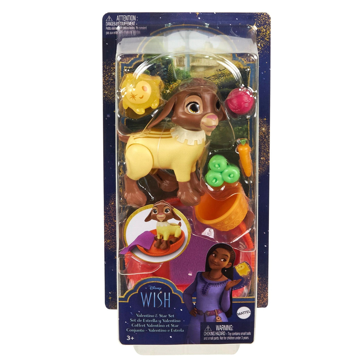 Wish Pet Sidekick Story Pack, Includes Valentino & Star Figures, Kids Ages 3+