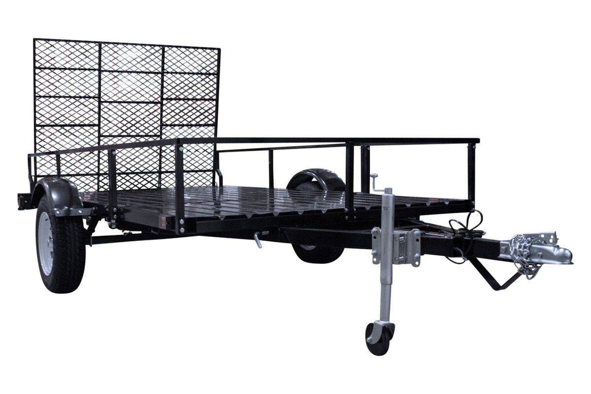 by Marlon Utility Trailer with Trailer Jack, 6 x 10-ft