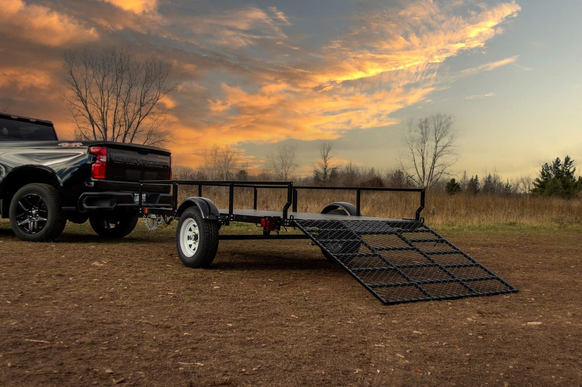 by Marlon Utility Trailer with Trailer Jack, 6 x 10-ft