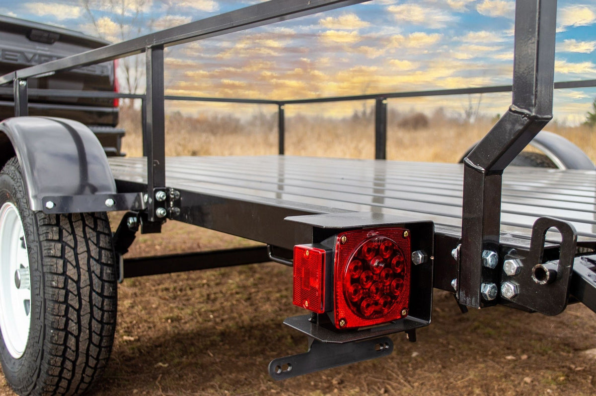 by Marlon Utility Trailer with Trailer Jack, 6 x 10-ft