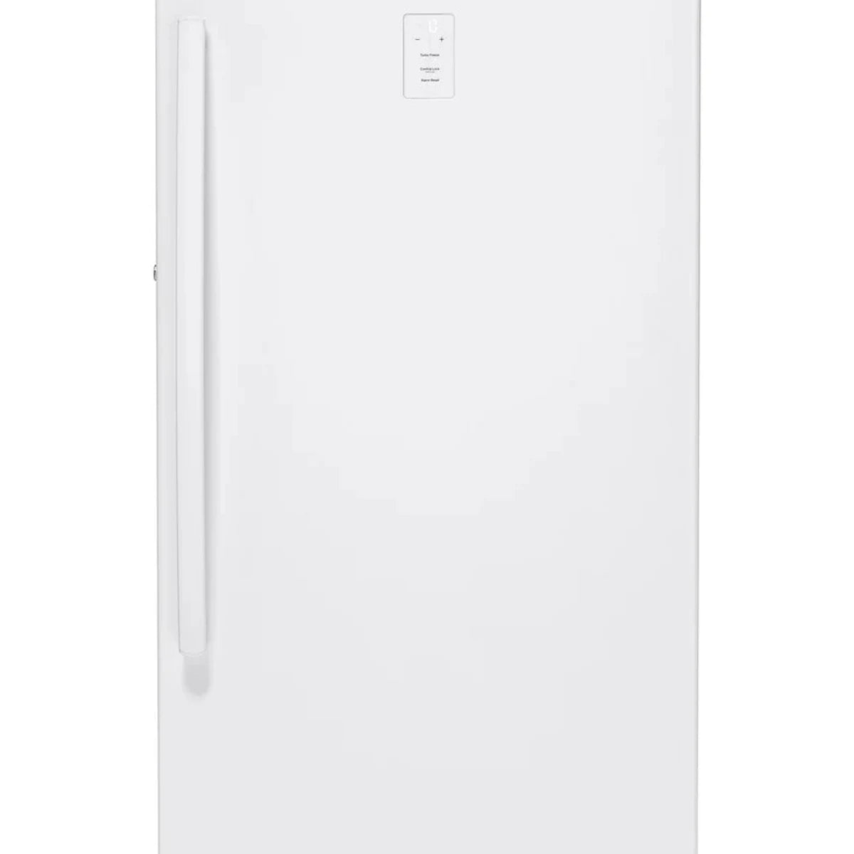 GE White 29 in 14.1 cu. ft. Frost-free Upright Freezer
