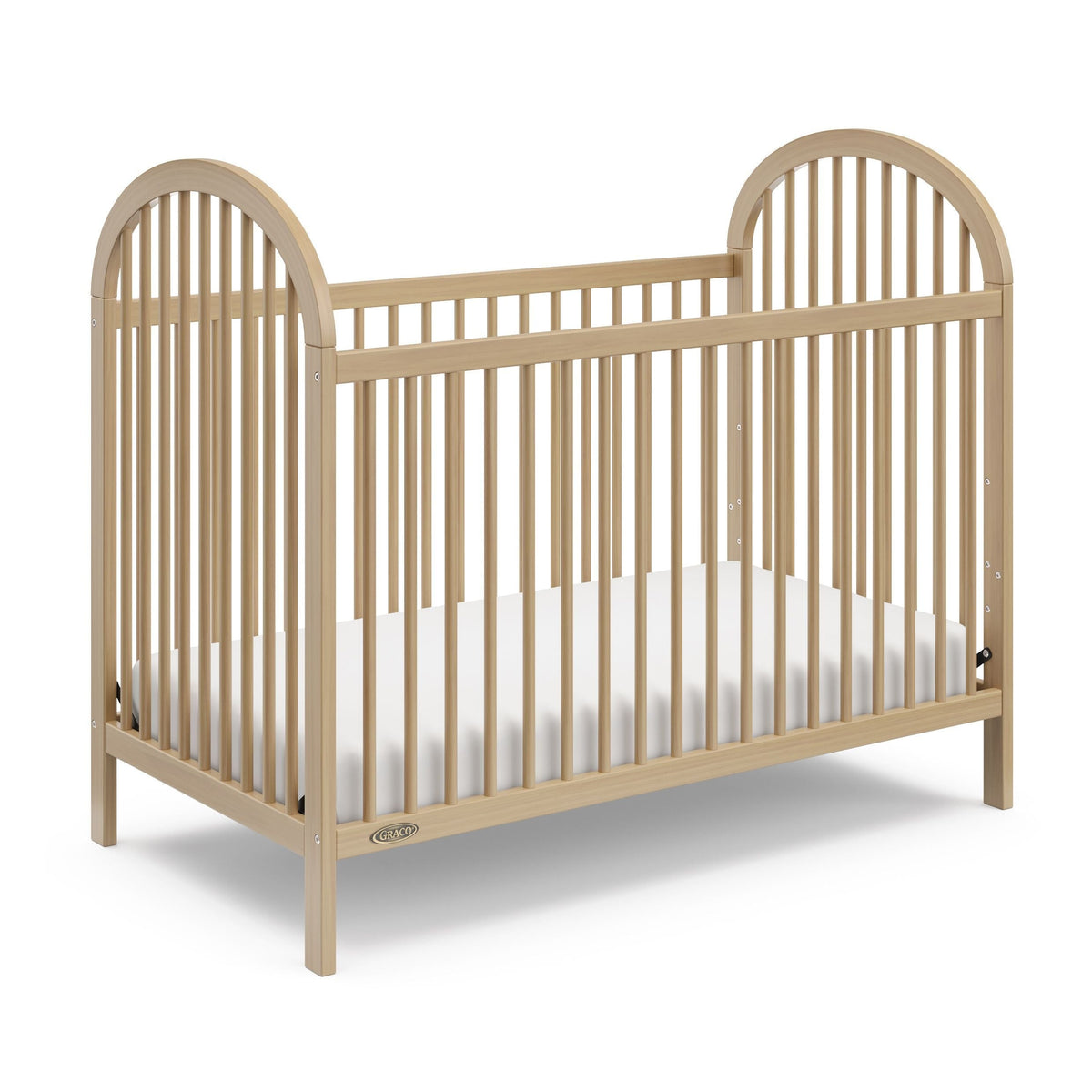 Olivia 3-In-1 Driftwood Convertible Crib with Adjustable Base