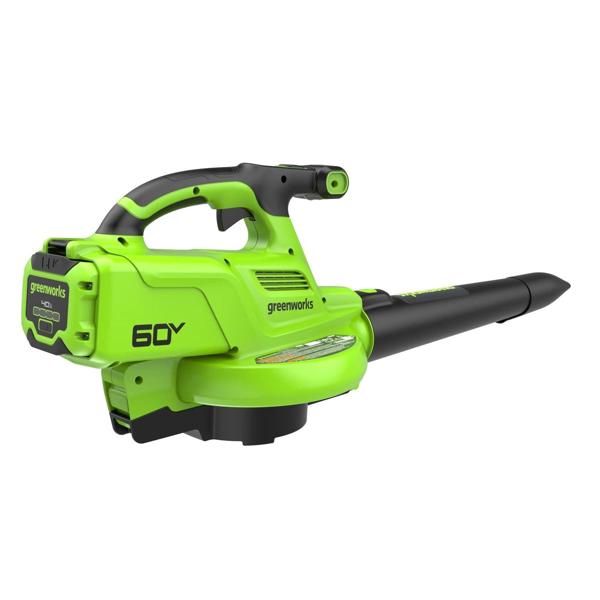 60V 520 CFM/240 MPH Blower Vacuum with 4Ah Battery