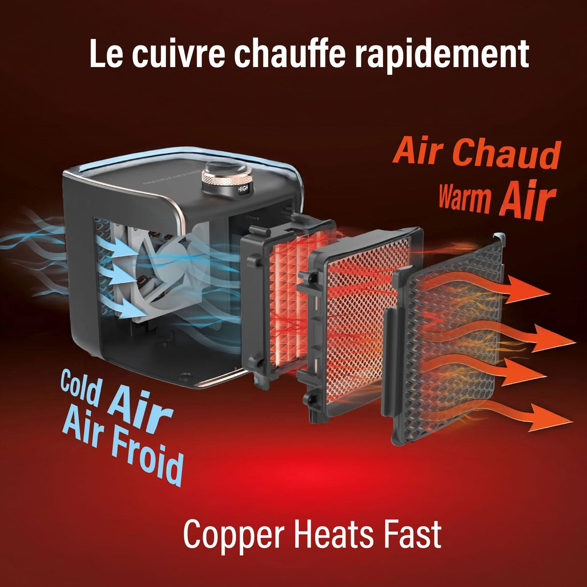 Instant Heat Personal Heater