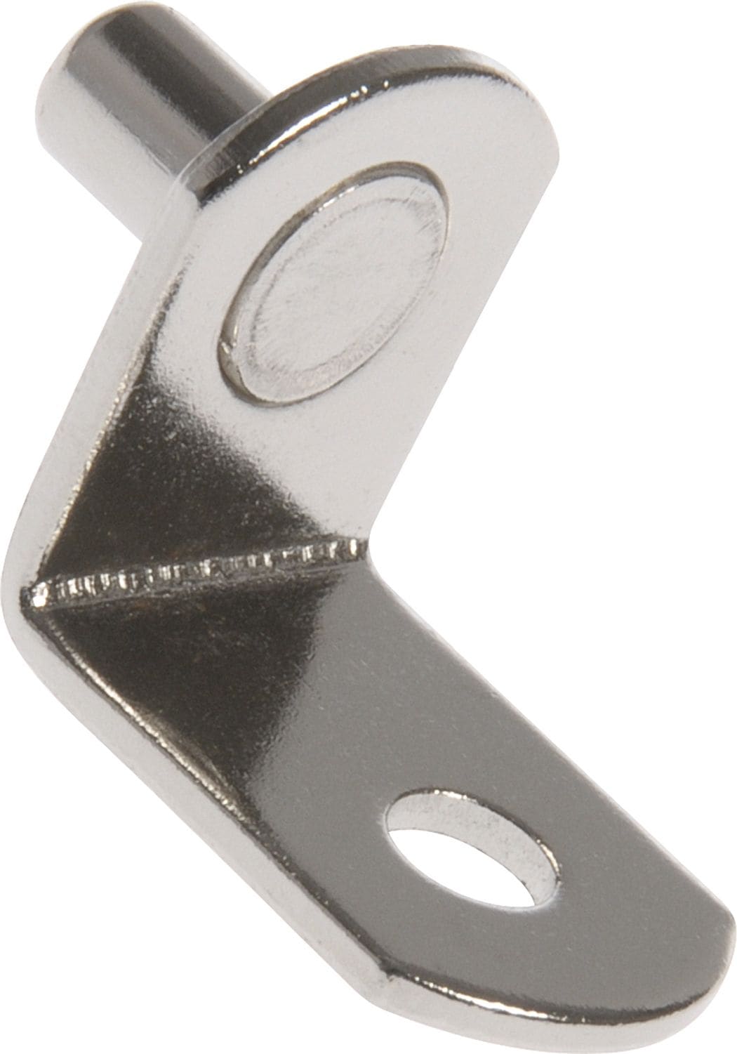 Shelf Support, For Book Shelves, 0.24-in, Nickel