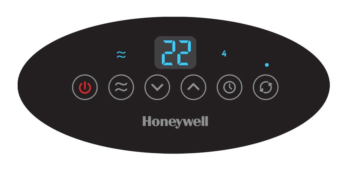 HCE352C Digital Tower Ceramic Space Heater withThermostat, 1500W, Black
