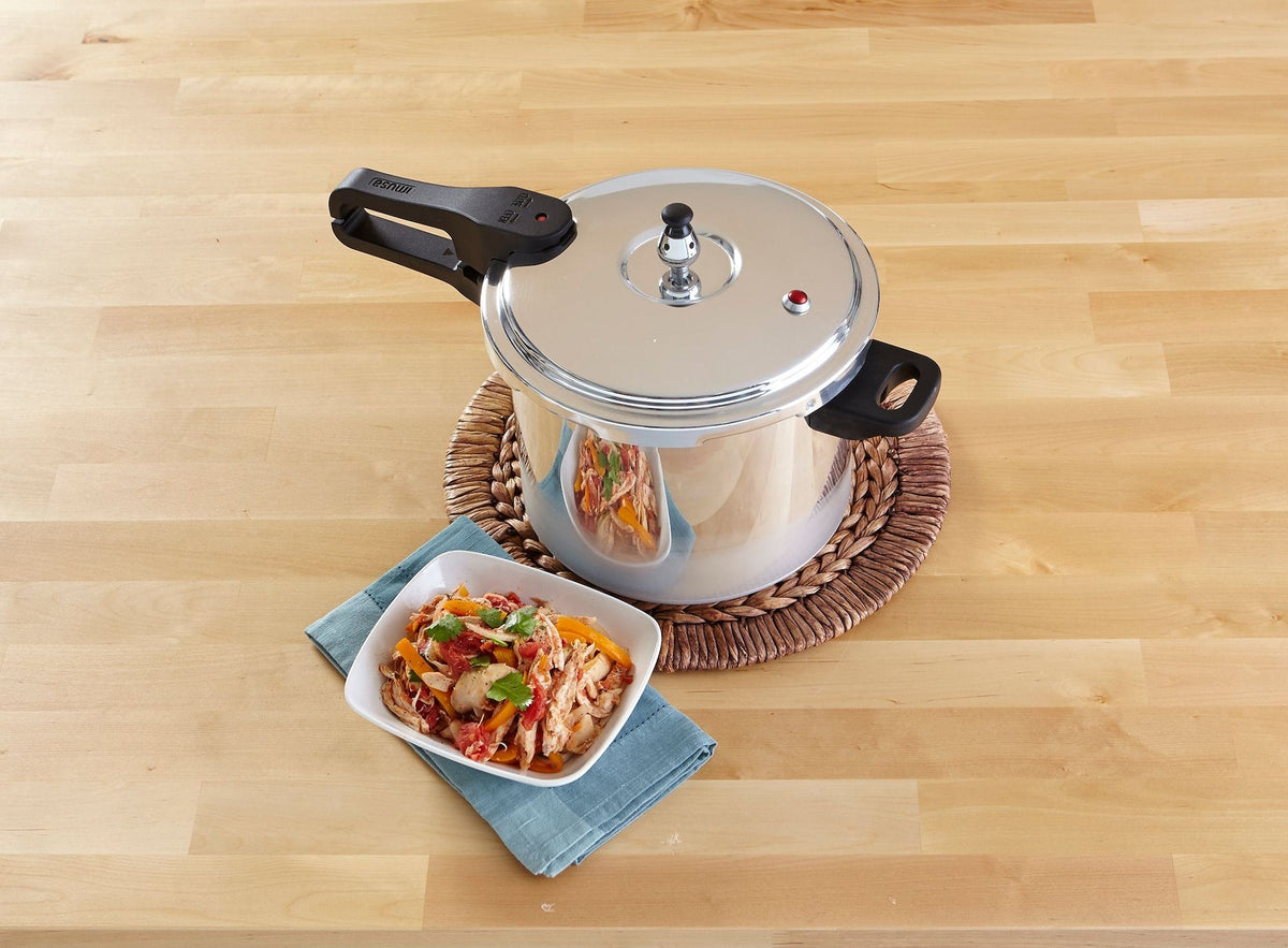 Stovetop Pressure Cooker, Aluminum, 7-qt